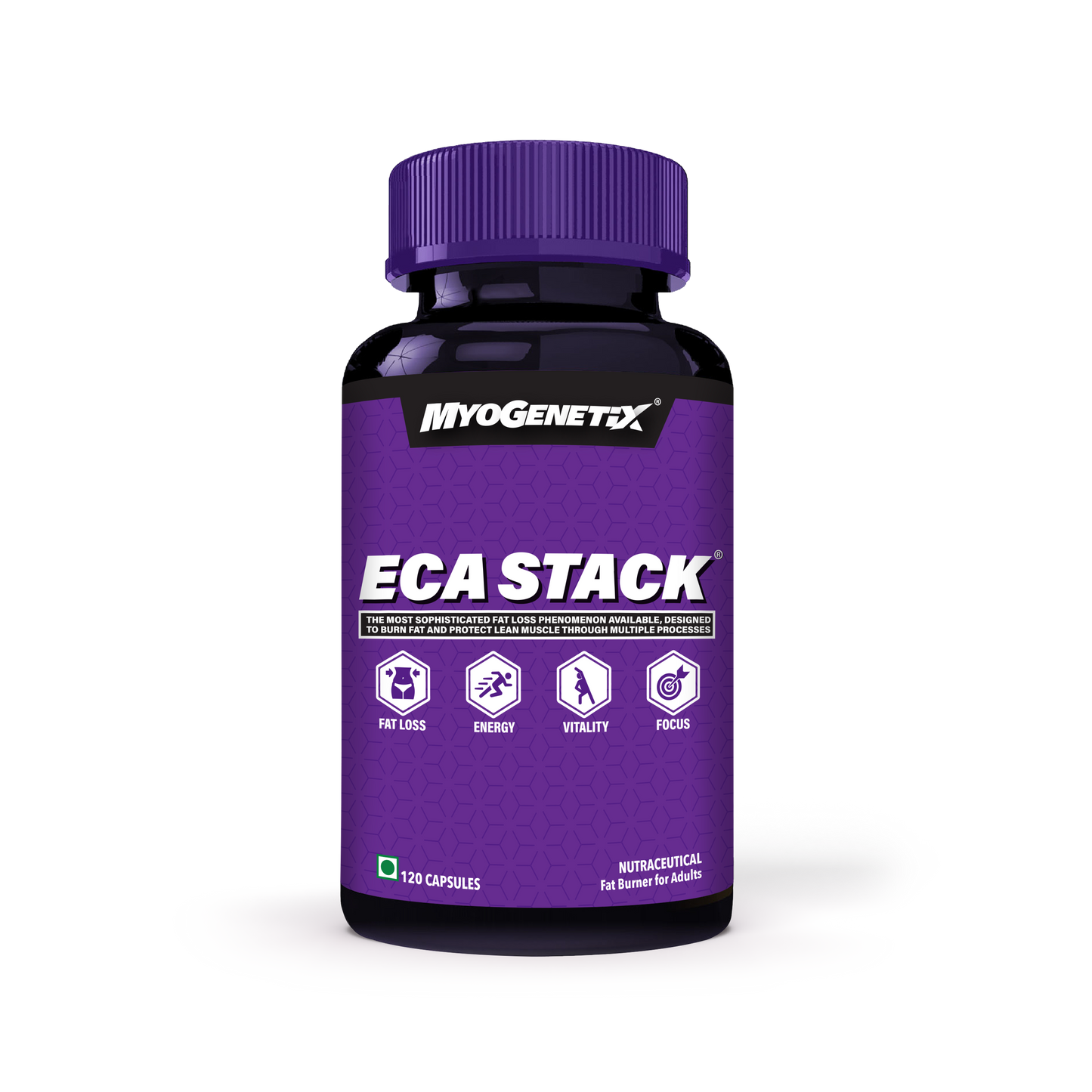 ECA STACK® (60 Servings)~Granddaddy of all Fat-burners